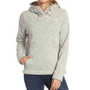 The North Face Crescent Fleece Pullover Hoodie Top Women's Sz Med